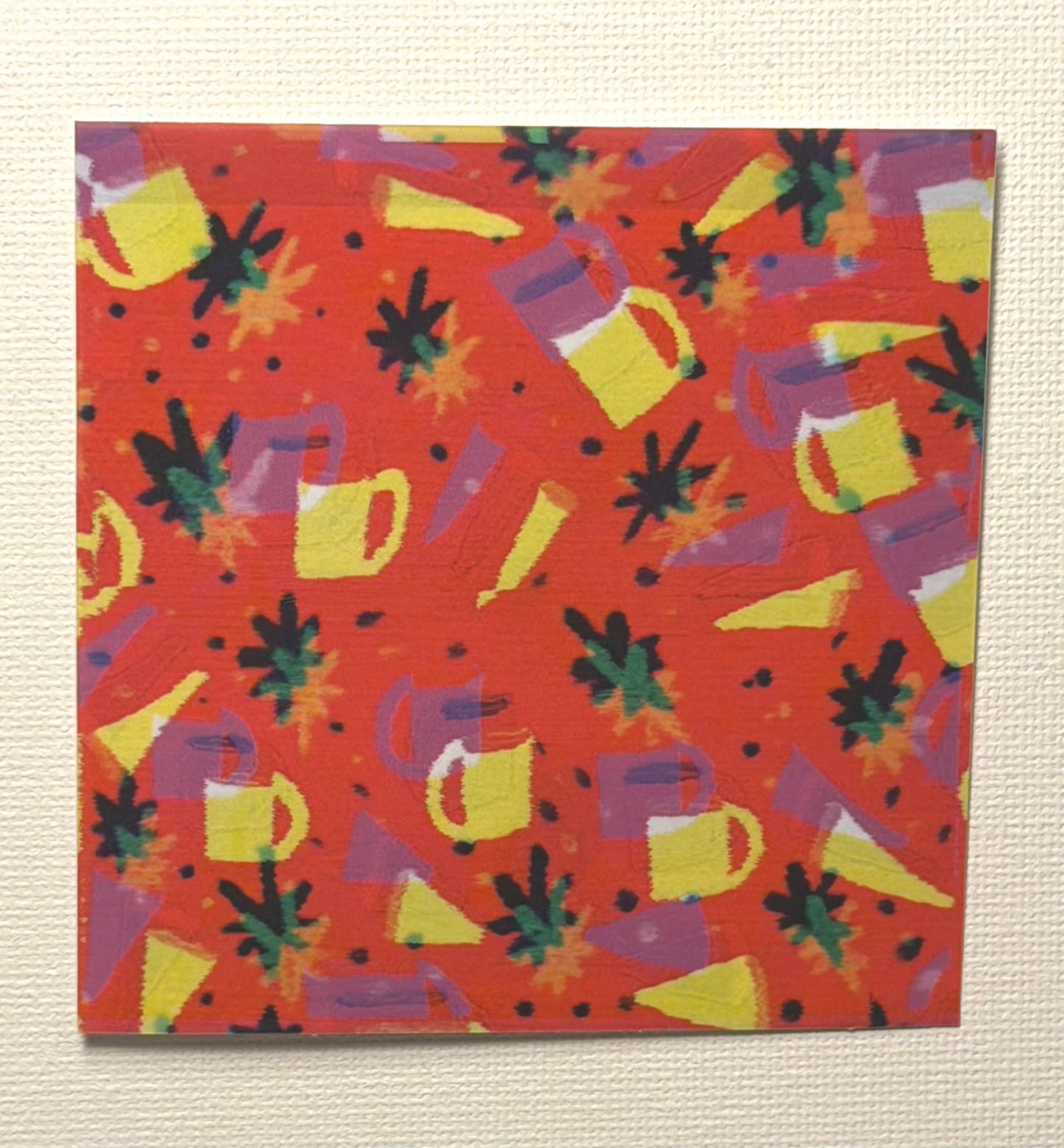 Cannabis and Coffee Sticker (Wizard Vision)