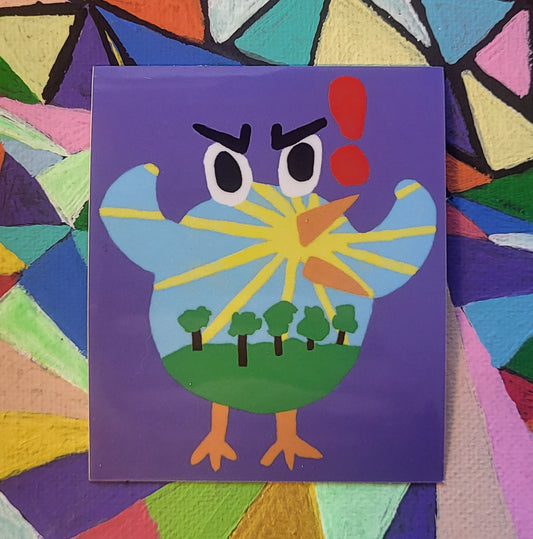 Bird is the Word Sticker