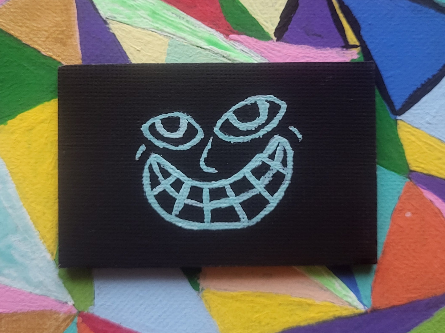 Void Face Magnet (Glow in the Dark)