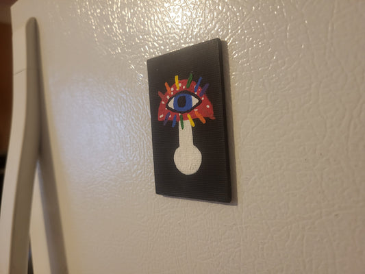 All Seeing Amanita Magnet