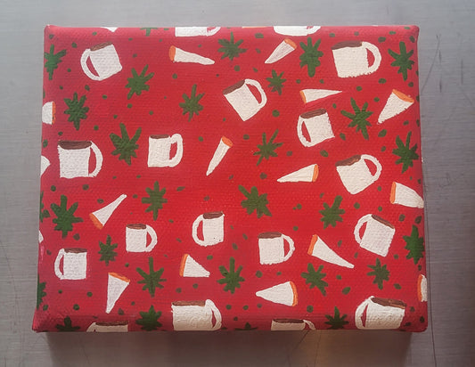 Cannabis and Coffee Painting