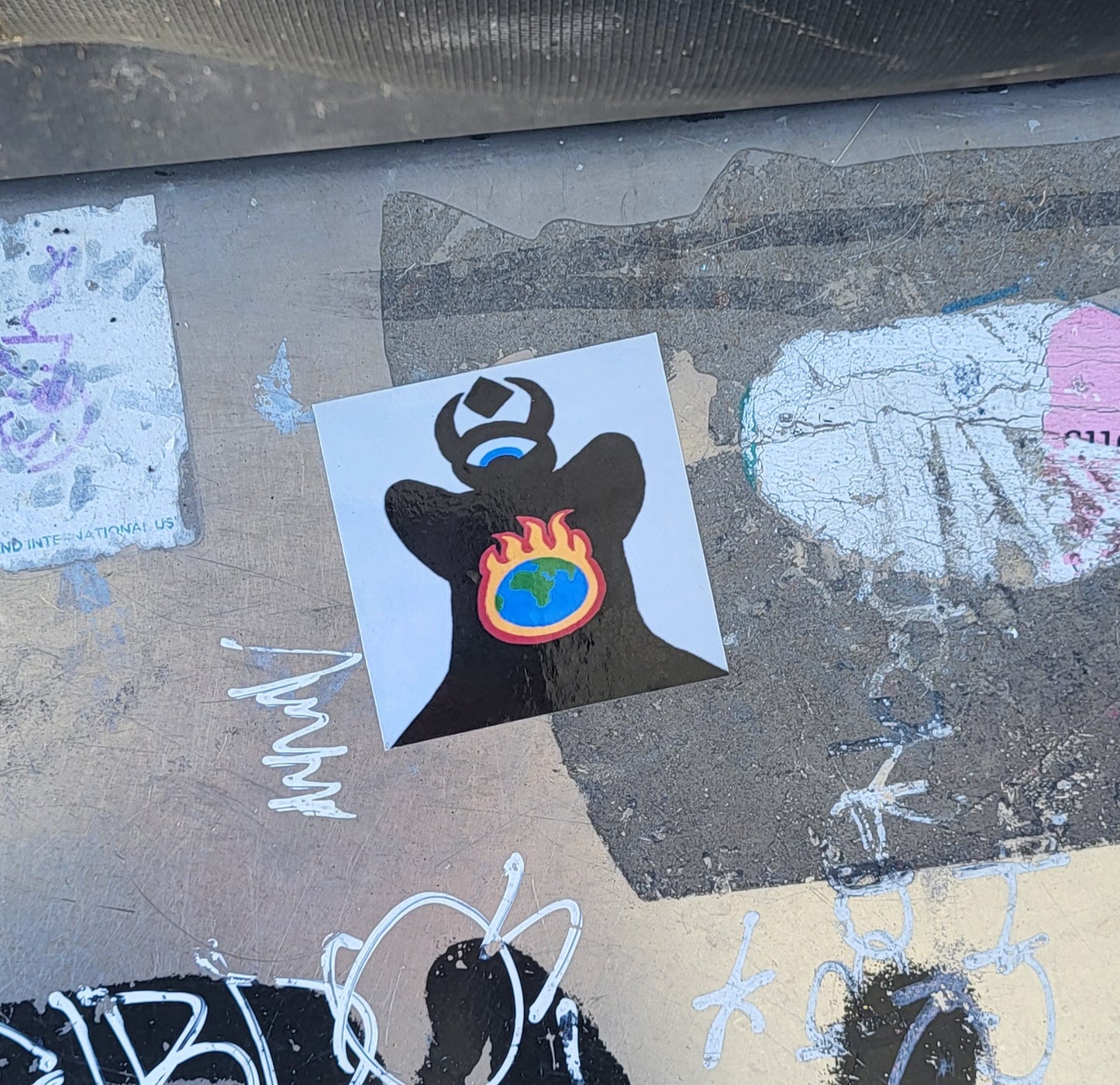 Saturn's Grasp Sticker
